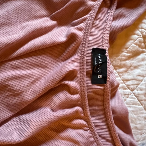 Pink Ruffled body suit - Picture 2 of 2